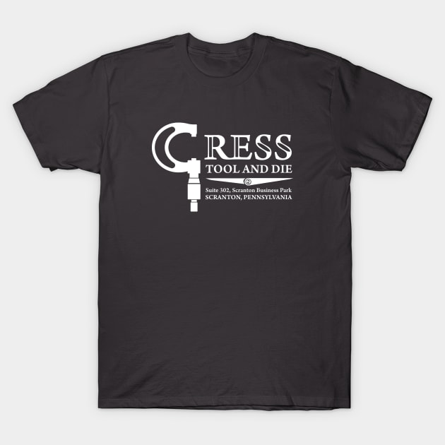 Cress Tool and Die T-Shirt by Screen Break